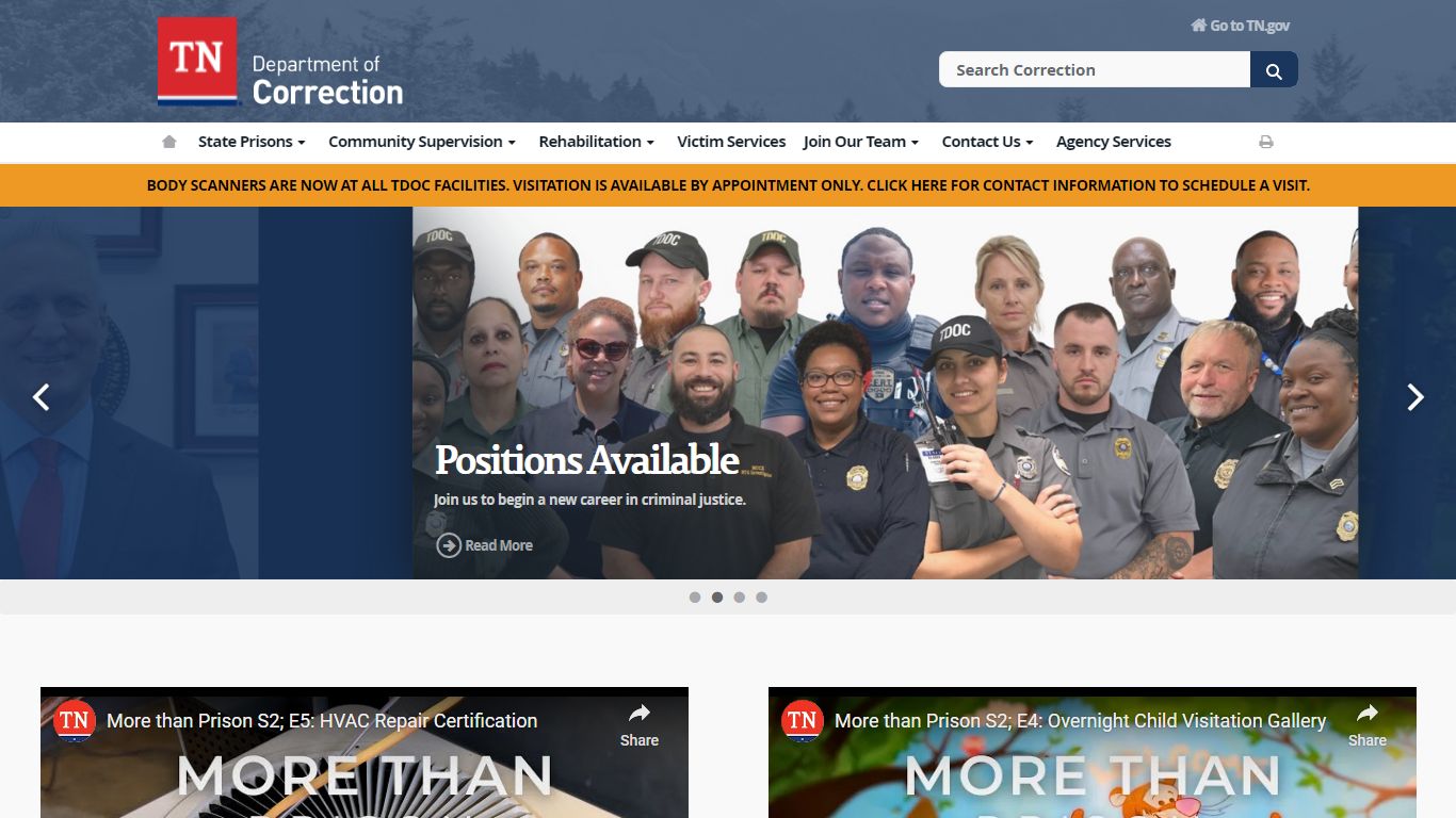 Department of Correction - TN.gov